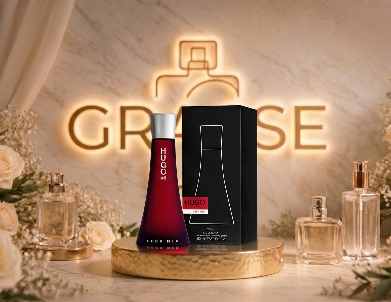 Hugo Deep Red Eau De Parfum 90ml - Imagen 2