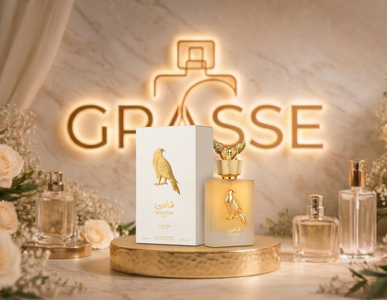 Lattafa Shaheen Gold Eau De Parfum 100ml - Imagen 2